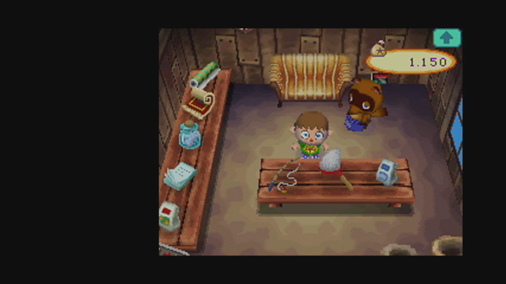 Boutique de Tom Nook, Animal Crossing : Wild World