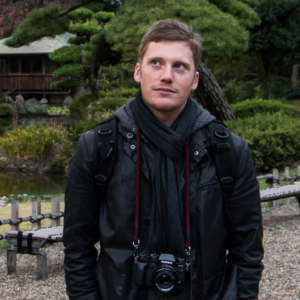 portrait d'Angelo Di Genova, extrait du livre Quelque chose du Japon, éditions Nanika