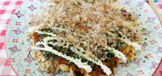 Okonomiyaki champignon chèvre