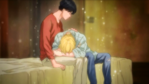 Ash et Eiji / ©Shogakukan - Akimi YOSHIDA