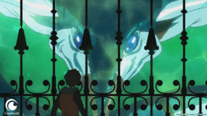 L'anguille à la cuirasse blance