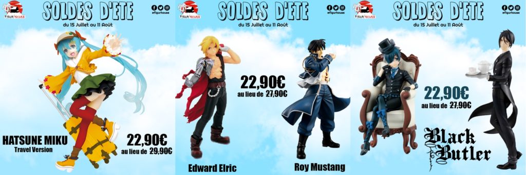 Figurines en soldes chez Figur'House