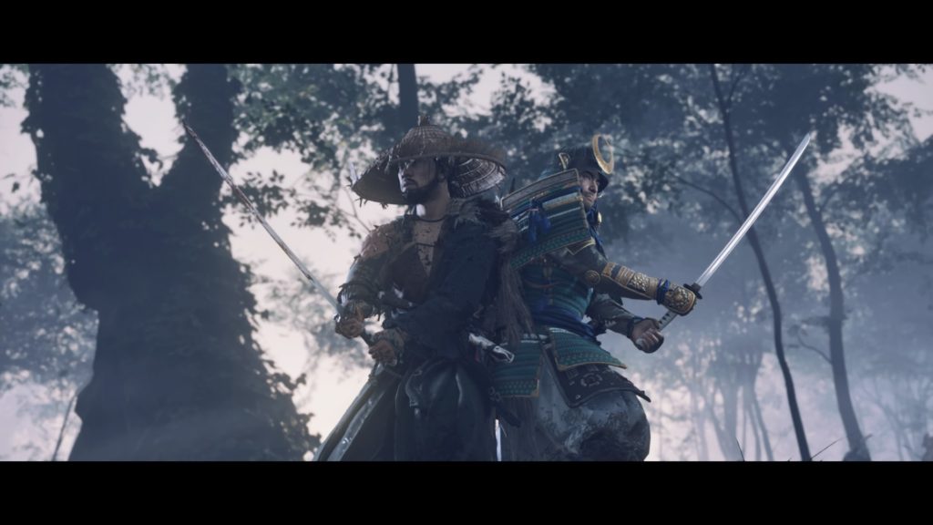 Jin avec Ryuzo, le chef des chapeaux de paille