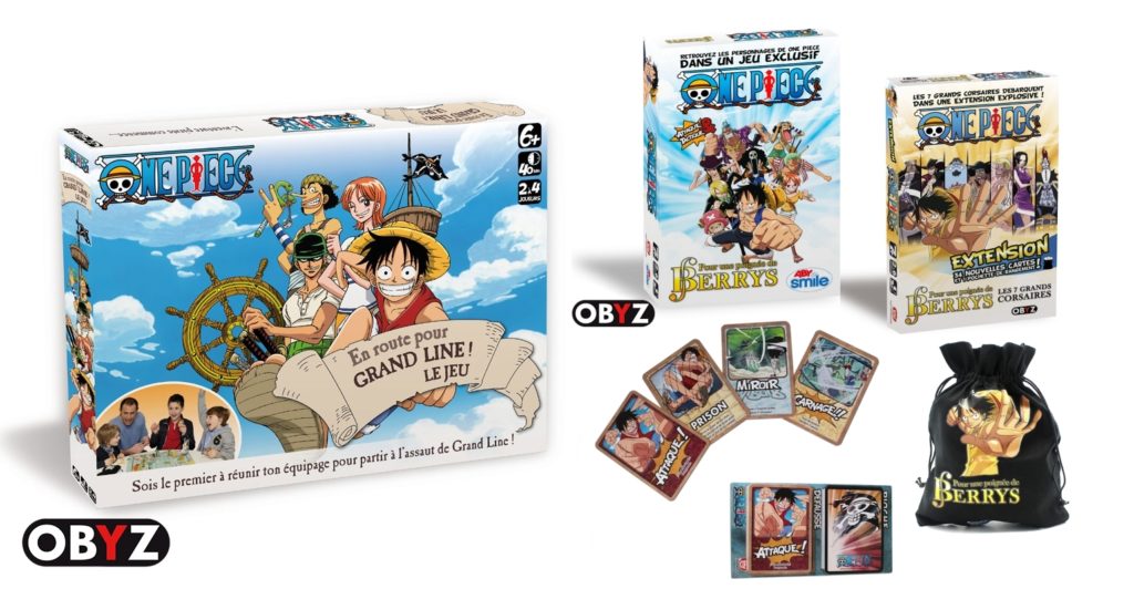 Jeux de plateau et de cartes One Piece