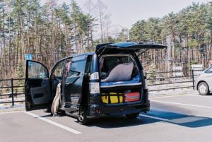 Le van du voyage ©80JoursJapon