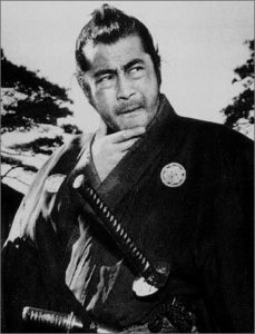 Tôshirô Mifune dans Sanjuro
