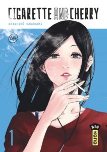 Couverture du tome 1 de Cigarette & Cherry chez Kana