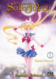 Couverture du tome 1 de Sailor Moon Eternal Edition chez Pika