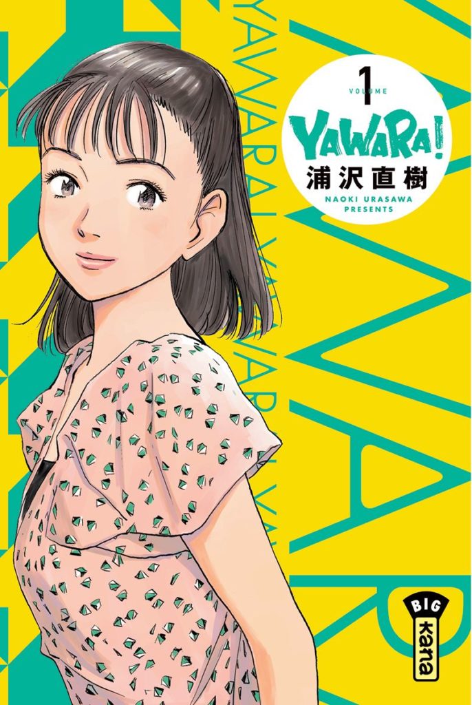 Couverture du tome 1 de Yawara! chez Kana