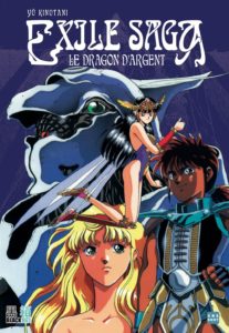 Couverture de Exile Saga le dragon d'argent chez Black Box Editions