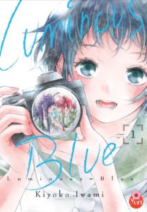 Couverture du tome 1 de Luminous Blue chez Taïfu Comics