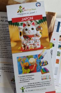 Macaron du pochon envoyajeux sur le Japon