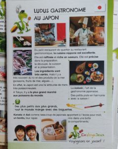 Exemple d'activité ludique de la box Envoyajeux spéciale Japon