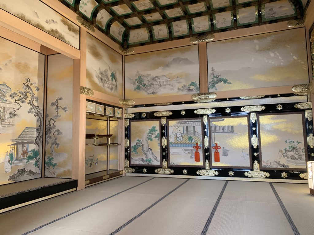 Château de Nagoya, vue intérieure
