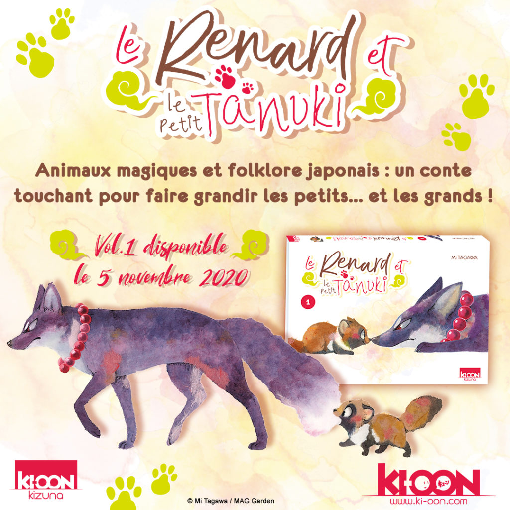 Renard Et tanuki