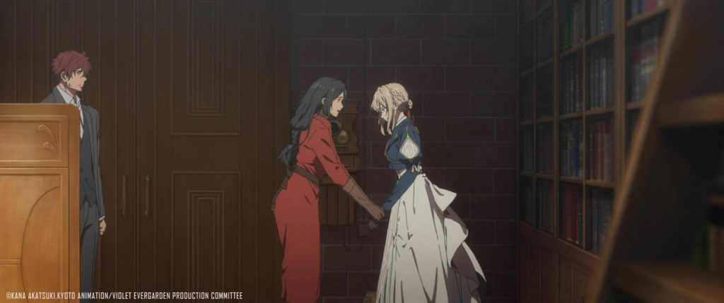 Violet Evergarden, film, rencontre, grandir