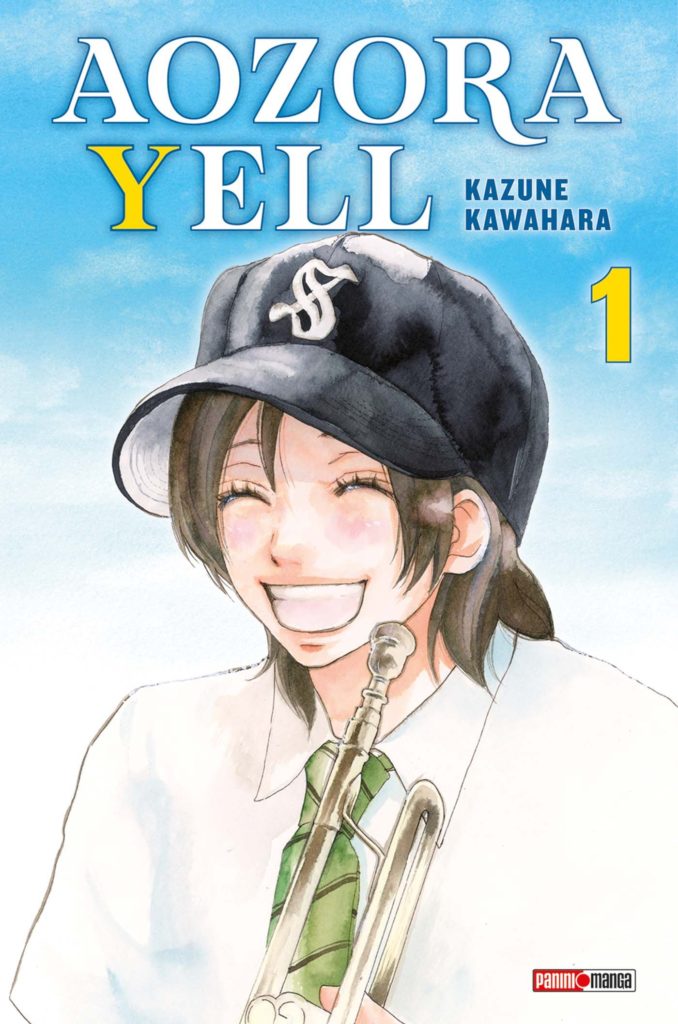 Couverture du tome 1 de la réédition de Aozora Yell chez Panini