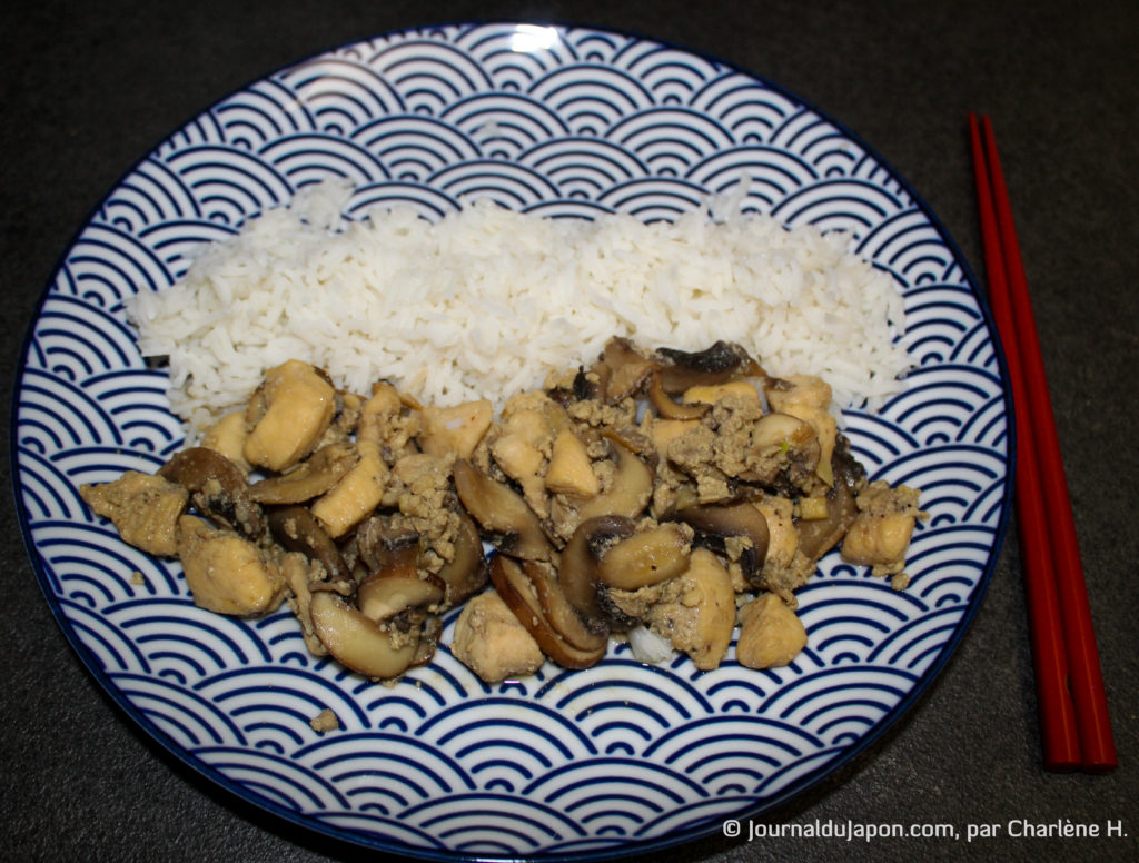 Résultat de la poêlée de champignon made in Ghibli