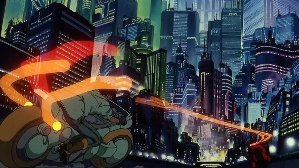 Akira, des courses folles en moto dans Neo Tokyo