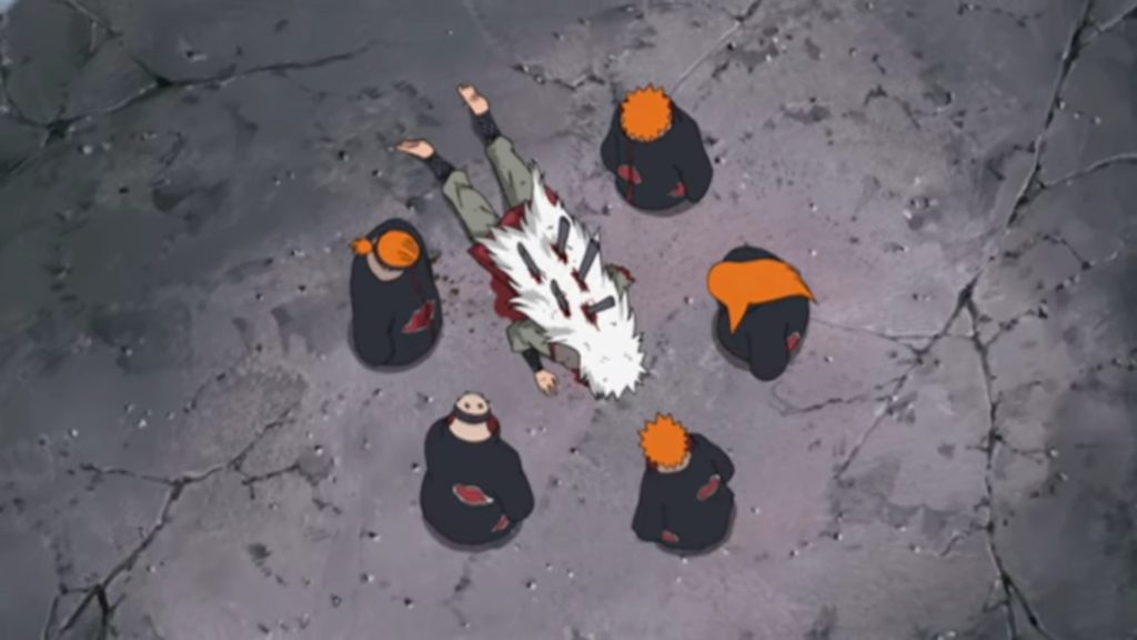 Mort de Jiraya