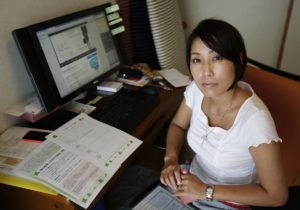 Sayaka Osakabe, founder of Matahara net 