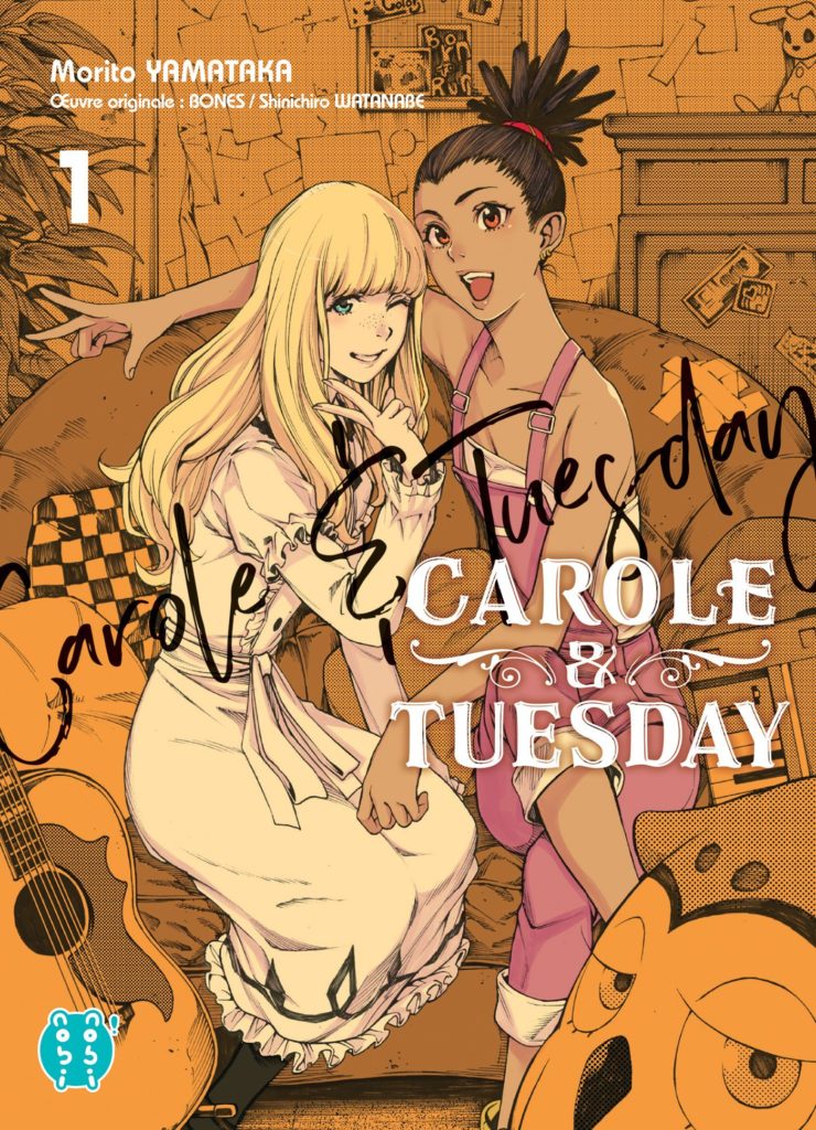 Couverture du tome 1 de Carole and Tuesday chez Nobi Nobi