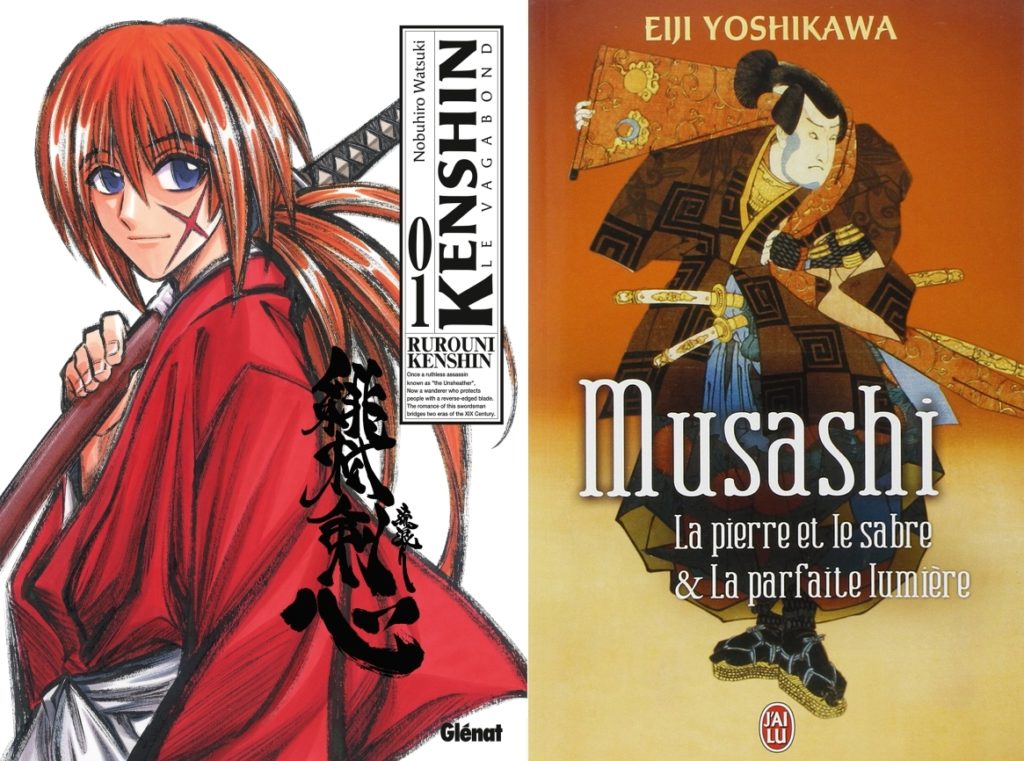Kenshin le Vagabond et les romans Musashide Eiji Yoshikawa