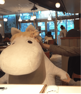 Moomin café tokyo anti solitude