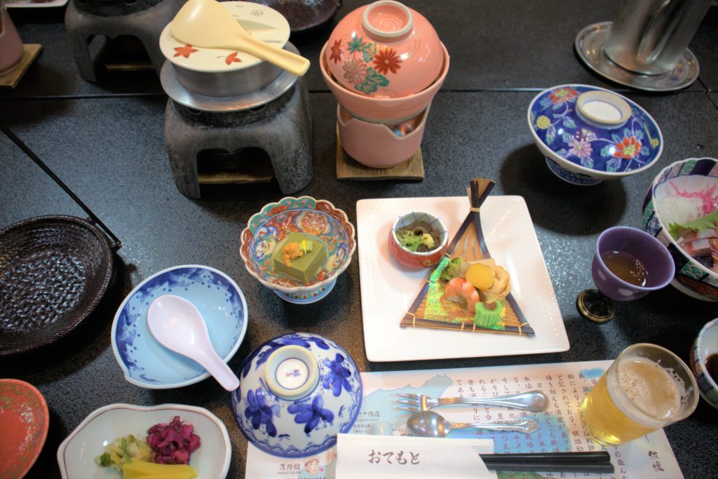 Set repas, Ryotsu Yamaki Hotel