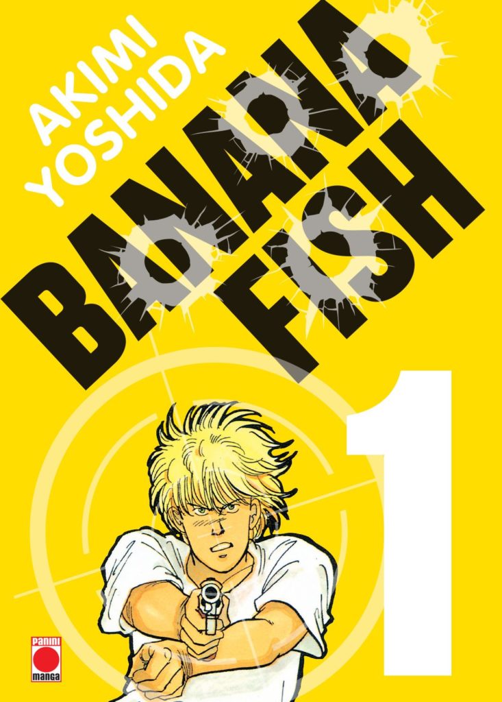 Couverture du tome 1 de la perfect édition de Banana Fish chez Panini Manga