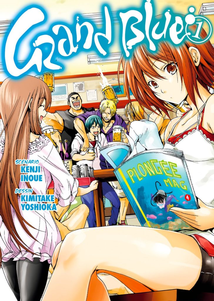 Couverture du tome 1 de Grand Blue chez Meian