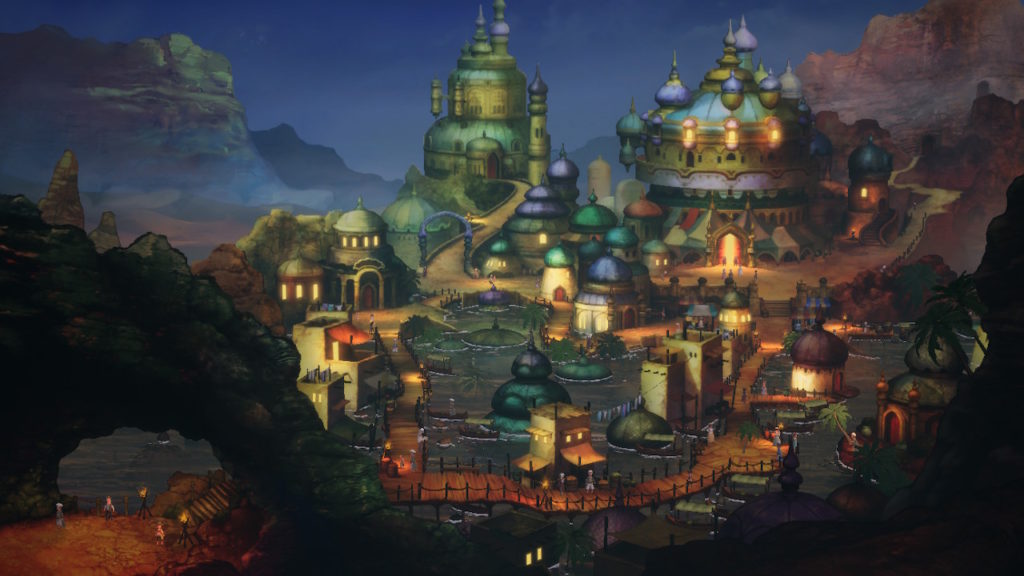 Bravely Default 2 décor