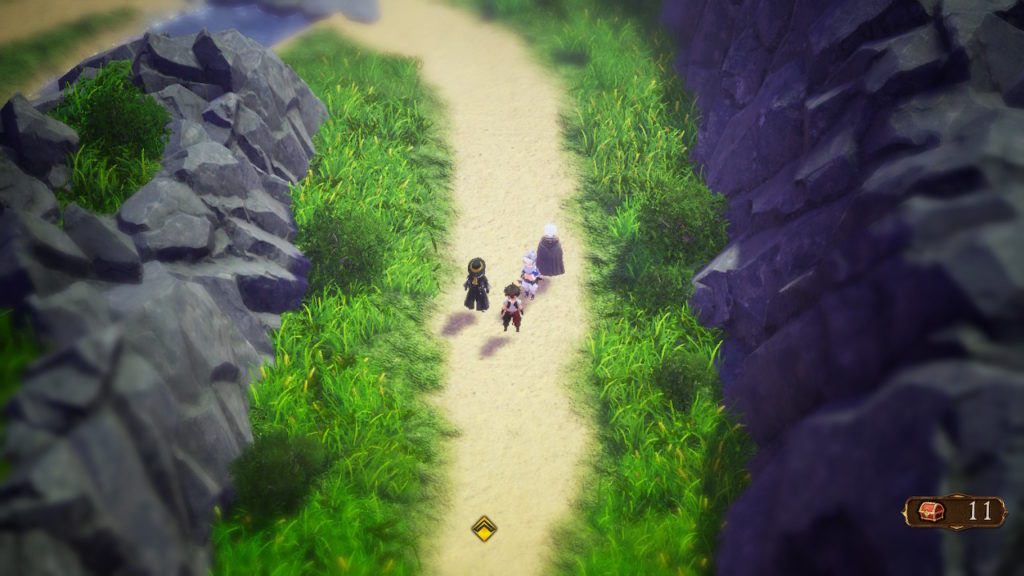 Bravely Default 2 décor