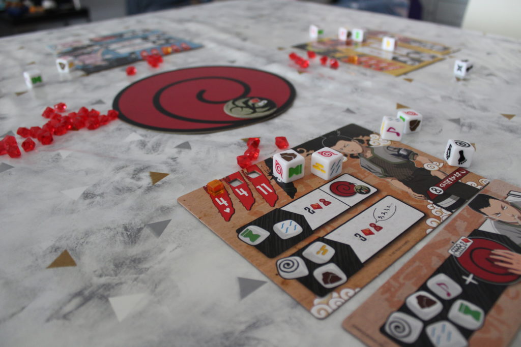 Photo des planches du jeu Ninja Arena