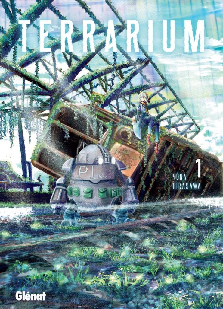 Couverture du tome 1 de Terrarium chez Glénat manga