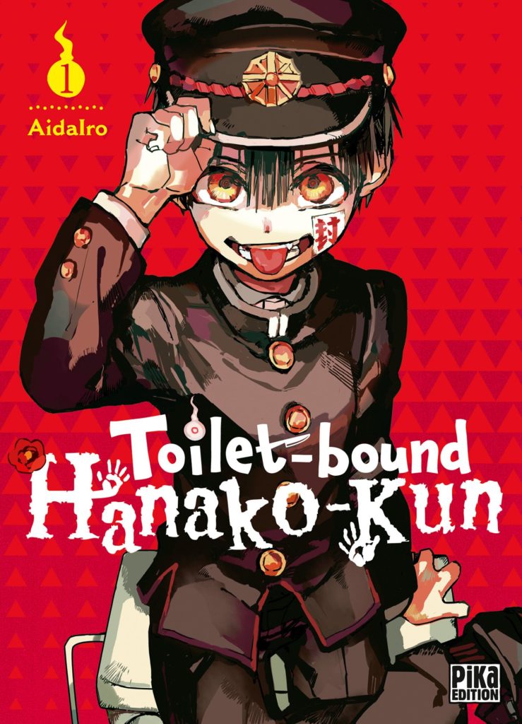 Couverture du tome 1 de Toilet-Bound chez Pika