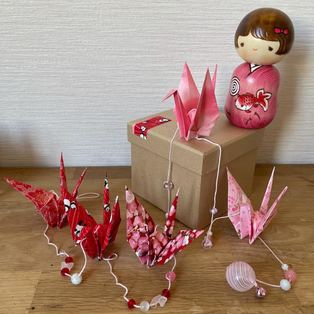 Guirlande de grues Hanawa Origami