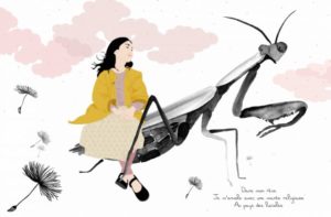 Nanako et la mante religieuse / Les 24 saisons de Nanako de Pascale Moteki, éditions L'iroli