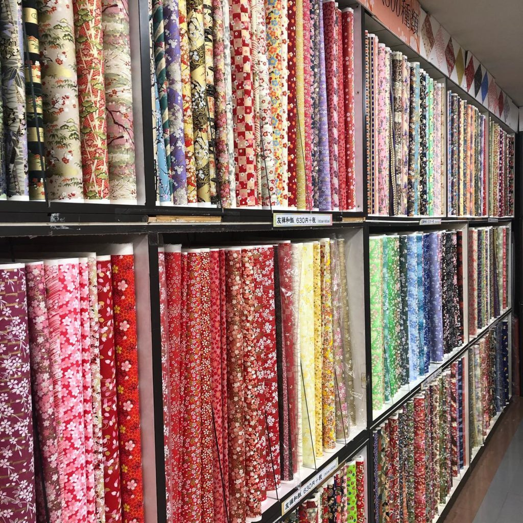 Boutique de papier washi à Tokyo - photo Hanawa Origami Boutique de papier washi à Tokyo - photo Hanawa Origami