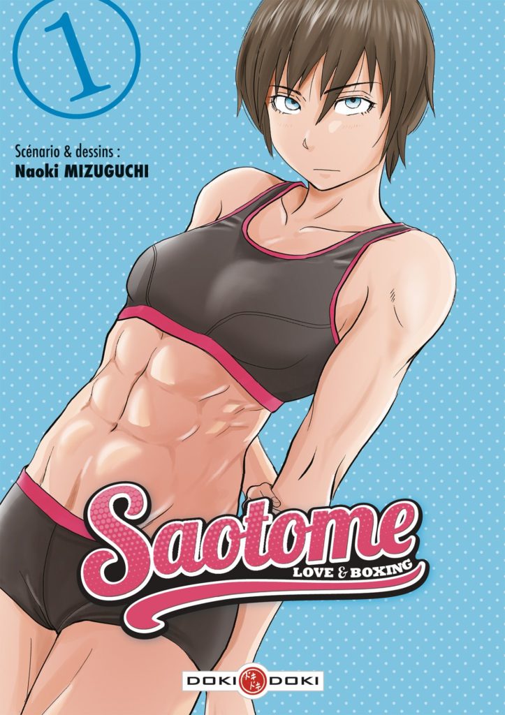 Couverture du tome 1 de Saotome love and boxing chez Doki-Doki