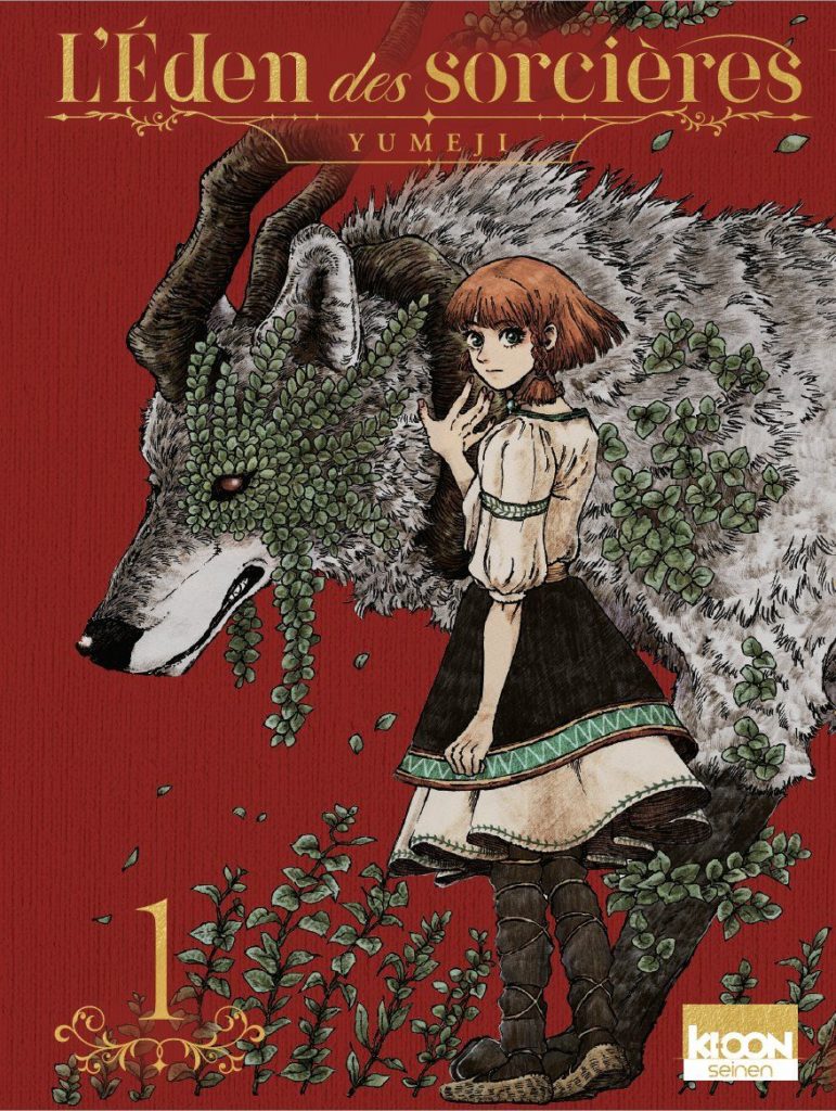 Couverture du tome 1 de L'eden des sorcières chez Ki-oon