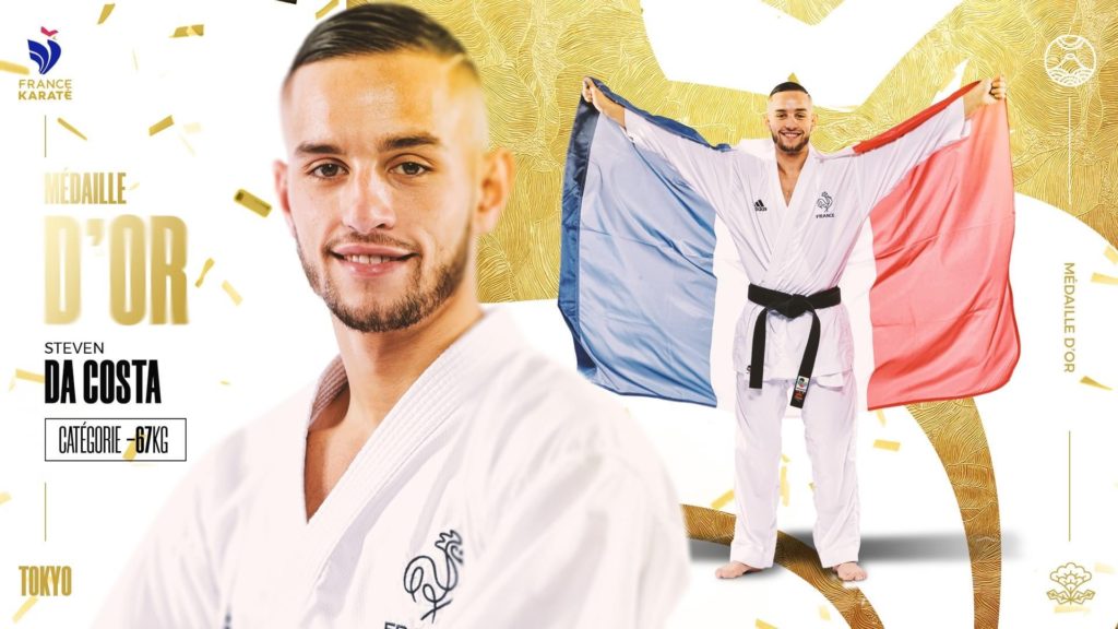 Le karatéka Steven Da Costa remporte l'or en -67kg