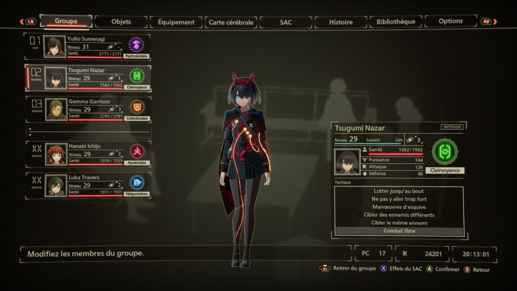 Scarlet Nexus - Strategies