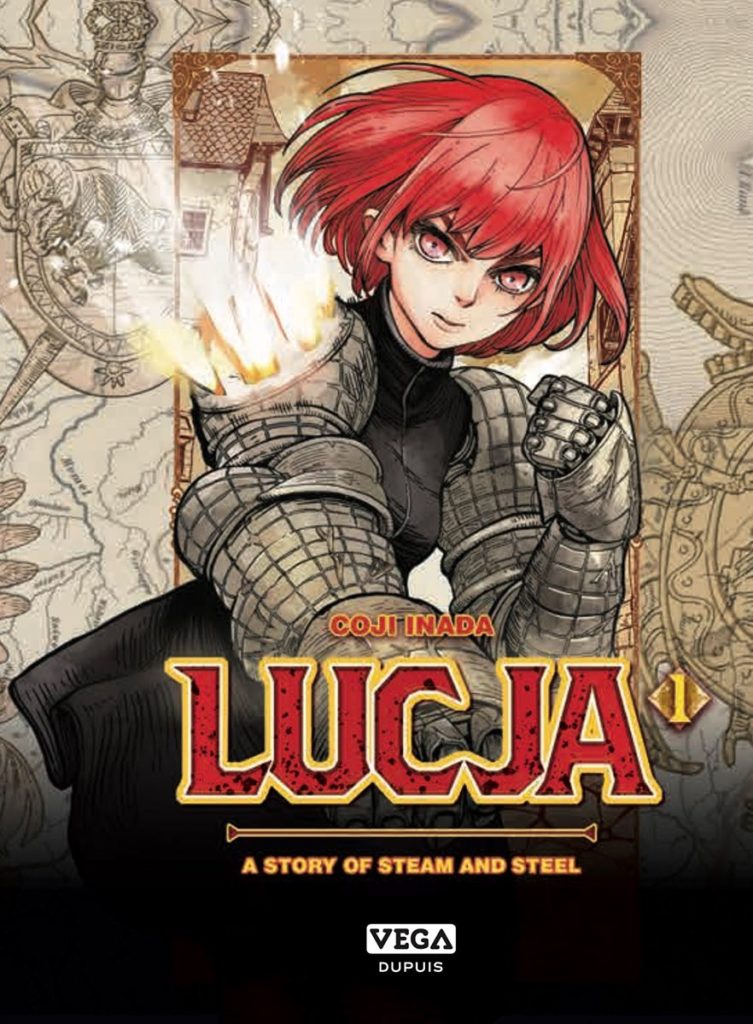 Couverture du tome 1 de Lucja chez Véga éditions