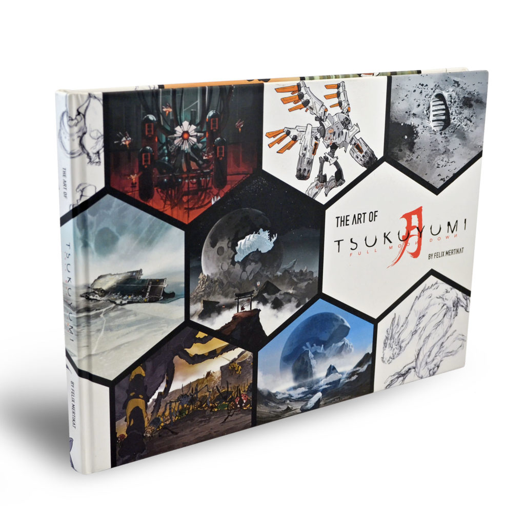 Face de l'artbook Tsukuyumi