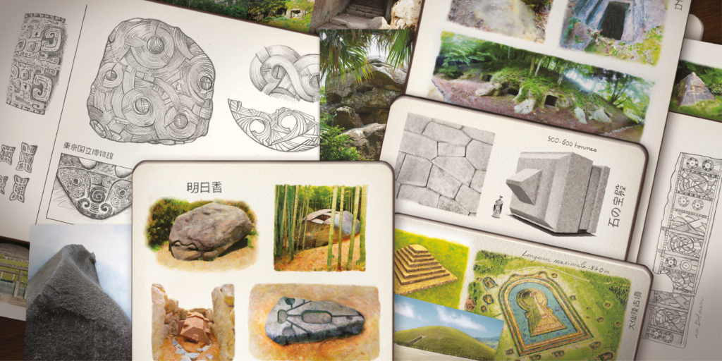 Des ensembles mégalithiques d'Asuka