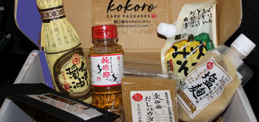 UNE de l'article sur la box wa de Kokoro Care Package