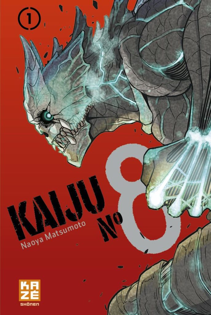 Couverture du tome 1 de Kaiju n°8 chez Kaze manga
