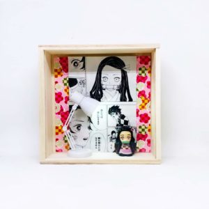 vitrine créée par Juliette (photo fournie par Juliette)