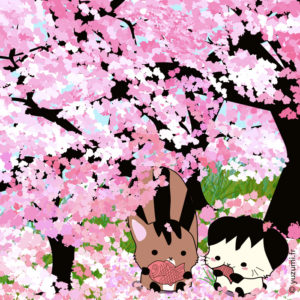 Yuzu et Mi - Sakura - Yôkai Ippai